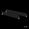 JL-34 Shelf Divider | Transparent PET Shelf Partition | 60mm for Retail Display