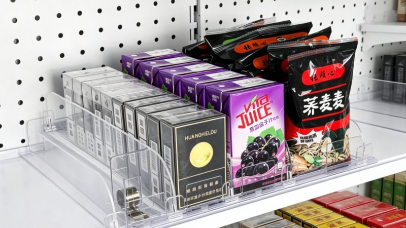 Shelf Dividers and Shelf Pushers