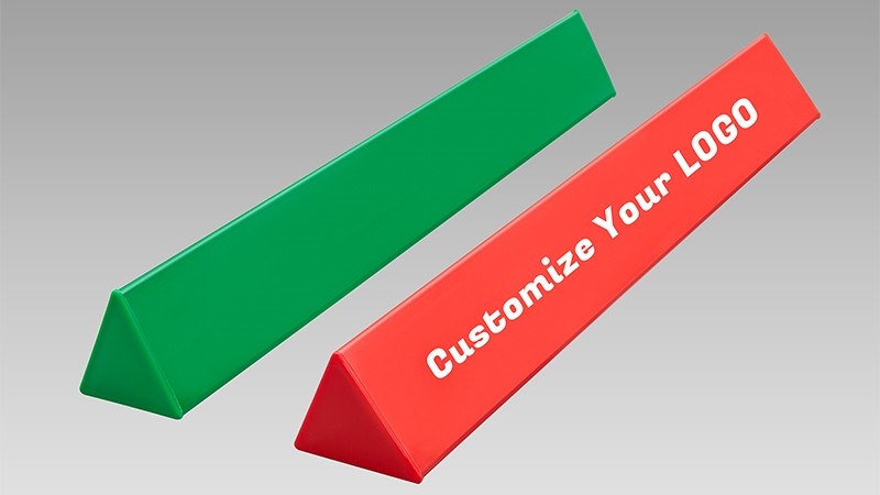 Checkout counter dividers organizing impulse items at a convenience store register