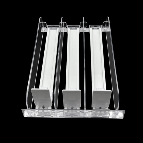JL-8 Cable Damping Shelf Pusher | Silent Slow Feed | Clear Side Guard | for Small Bottle Display
