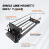 JL-16A Single Lane Magnetic Shelf Pusher | Spring Loaded | for Supermarket Merchandising Display
