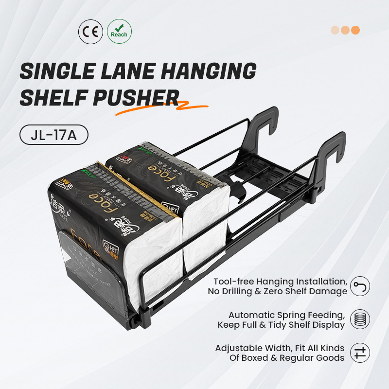 Hanging Shelf Pusher