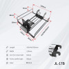 JL-17B Dual Lane Hanging Shelf Pusher | Hook on Installation | for Supermarket Merchandising Display