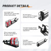 JL-17C Single Lane Hanging Shelf Pusher | Hook on Installation | for Supermarket Merchandising Display