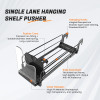 JL-18A Single Lane Hanging Shelf Pusher | Hook on Installation | for Supermarket Merchandising Display