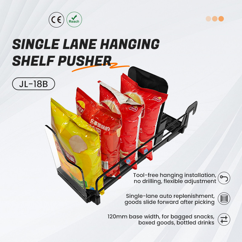 Hanging Shelf Pusher