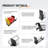 JL-18B Single Lane Hanging Shelf Pusher | Hook on Installation | for Supermarket Merchandising Display