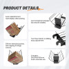 JL-19 Hanging Pizza Pusher | Hook on Installation | for Supermarket Gondola Shelf Frozen Pizza Box
