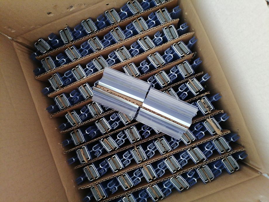 Retail display components packed into printed cartons for a private label shipment