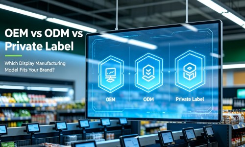 OEM vs ODM vs Private Label: Which Display Manufacturing Model Fits Your Brand? | VIGO DISPLAY
