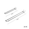 JL-61 Double Wire Pegboard Hooks | Practical Store Display Hooks | for Supermarket Retail Daily Goods