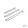 JL-61 Double Wire Pegboard Hooks | Practical Store Display Hooks | for Supermarket Retail Daily Goods