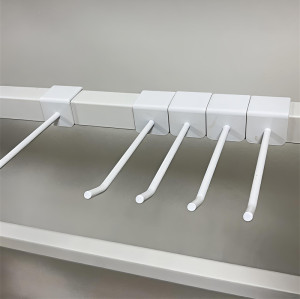 JL-63 Square Tube Display Hooks | Crossbar Display Hooks | for Retail Merchandise Display