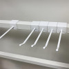 JL-63 Square Tube Display Hooks | Crossbar Display Hooks | for Retail Merchandise Display