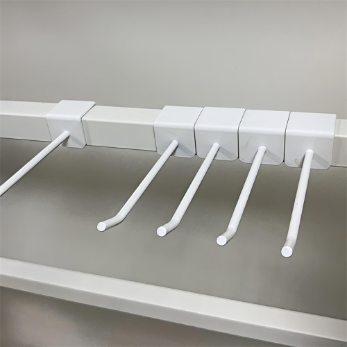 JL-63 Square Tube Display Hooks | Crossbar Display Hooks | for Retail Merchandise Display