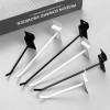 JL-66 Single Prong Slatwall Hooks | Single Wire Slatwall Display Hooks | for Merchandise Display