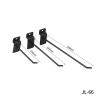 JL-66 Single Prong Slatwall Hooks | Single Wire Slatwall Display Hooks | for Merchandise Display