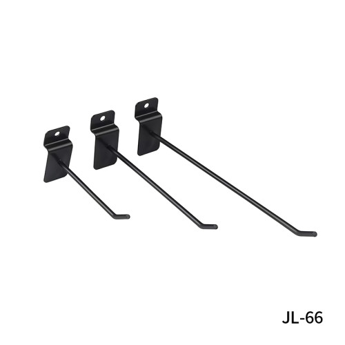JL-66 Single Prong Slatwall Hooks | Single Wire Slatwall Display Hooks | for Merchandise Display