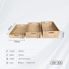 JW-21A Foldable Plastic Crate | Collapsible Stackable Fruit Vegetable Storage Bin | for Produce Storage