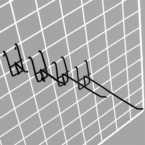 JL-68 Gridwall Hook | Metal Wire Grid Hook | for Retail Store Mesh Panel Display Hanging Merchandise