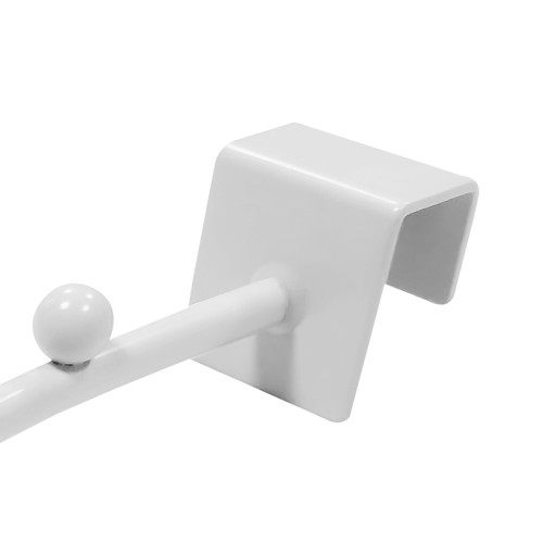 JL-70 Square Tube Waterfall Display Hook | Apparel Faceout Hook | for Clothing Store Apparel Rack