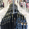 JL-70 Square Tube Waterfall Display Hook | Apparel Faceout Hook | for Clothing Store Apparel Rack