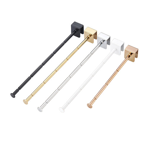 JL-72 Square Tube Clothing Rack Display Hook | Garment Hanging Rod | for Apparel Boutique Retail Shop