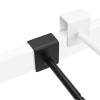 JL-72 Square Tube Clothing Rack Display Hook | Garment Hanging Rod | for Apparel Boutique Retail Shop