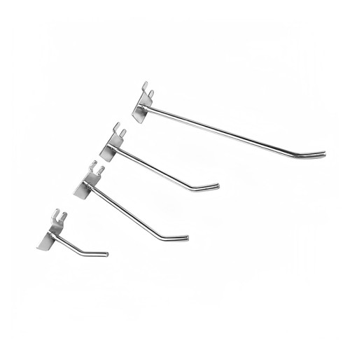 JL-73 Slatwall Hook | Single Wire Prong Hook | for Retail Shop Display Slatwall Panel Merchandising