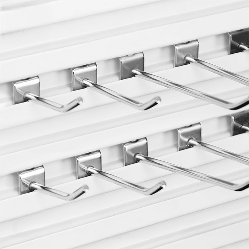JL-73 Slatwall Hook | Single Wire Prong Hook | for Retail Shop Display Slatwall Panel Merchandising