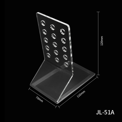 JL-51A Magnetic Shelf Back Support | Merchandise Pusher Stand | for Shelf Merchandise Display
