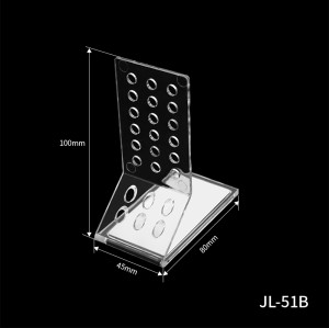 JL-51B Magnetic Shelf Back Support | Merchandise Pusher Stand | for Shelf Merchandise Display