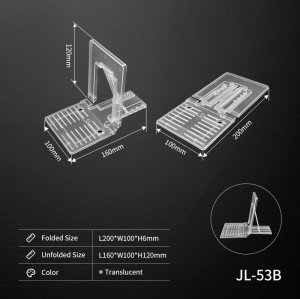 JL-53B Magnetic Shelf Merchandise Back Support | Pusher Stand | for Shelf Merchandise Display