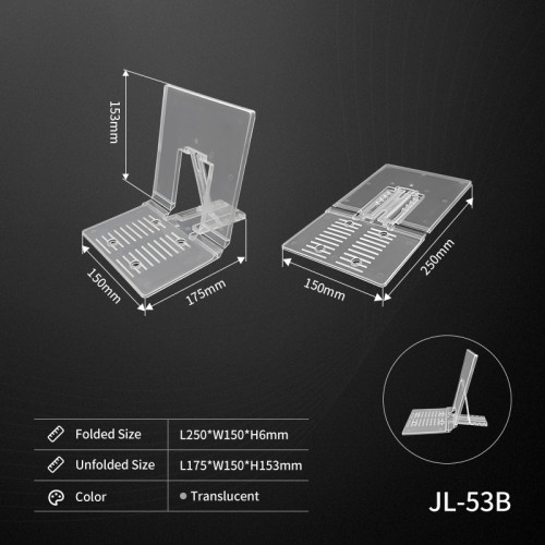 JL-53B Magnetic Shelf Merchandise Back Support | Pusher Stand | for Shelf Merchandise Display
