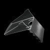 JL-54A Magnetic Shelf Back Support | Merchandise Pusher Stand | for Shelf Merchandise Display