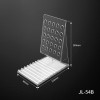 JL-54B Magnetic Shelf Back Support | Merchandise Pusher Stand | for Shelf Merchandise Display