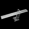 JL-55 Pusher Back Plate | Shelf Pusher Back Support | Breakable Rear Support for Shelf Pusher