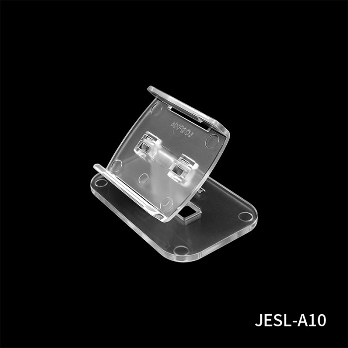 JESL-A10 Electronic Shelf Label Holder | Adjustable ESL Holder | Clear ESL Bracket for Retail Shelf