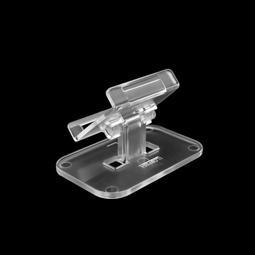 JESL-A10 Electronic Shelf Label Holder | Adjustable ESL Holder | Clear ESL Bracket for Retail Shelf