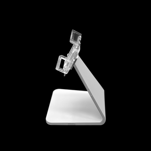 JESL-A11 Electronic Shelf Label Holder | Adjustable ESL Holder | Clear ESL Bracket for Retail Shelf