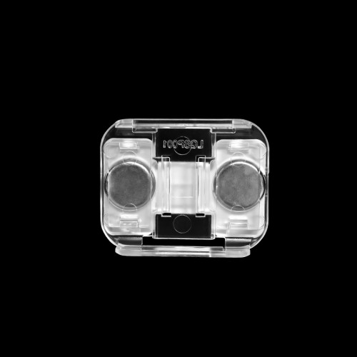 JESL-A12 Clear ESL Magnetic Holder | Electronic Shelf Label Holder | ESL Magnet Mount for Gondola Shelf