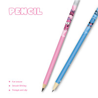 Monster Wooden Pencil with Eraser Supplies