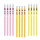 Monster Wooden Pencil with Eraser Supplies
