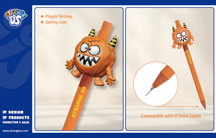Cute Monster Click Pens