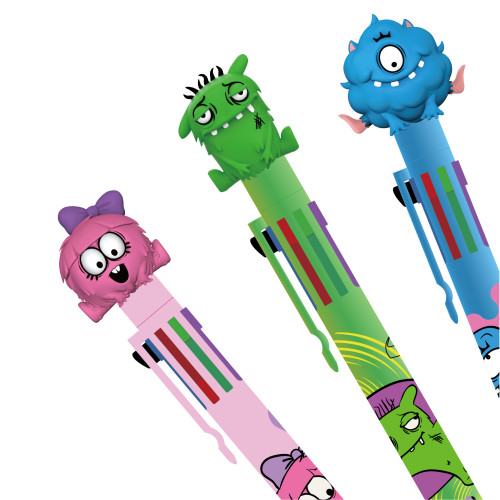 Monster 8- Color Ballpoint Pens