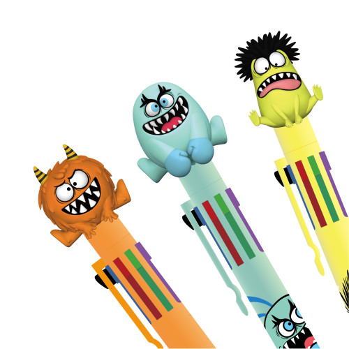 Monster 8- Color Ballpoint Pens