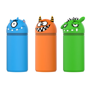 Cartoon Silicone Retractable Pen Holder