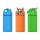Cartoon Silicone Retractable Pen Holder
