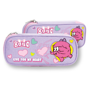 Monster Canvas Pencil Pouch
