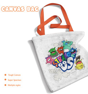 Monster Canvas Bag